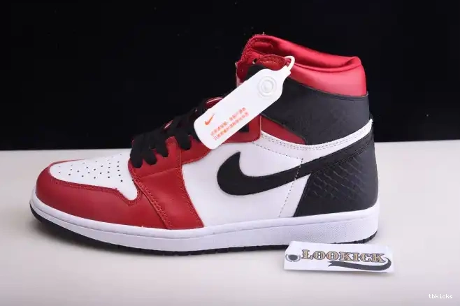 Cheap TBK 1 Satin Jordan WMNS OG High Air CD0461-601 Snake 0425